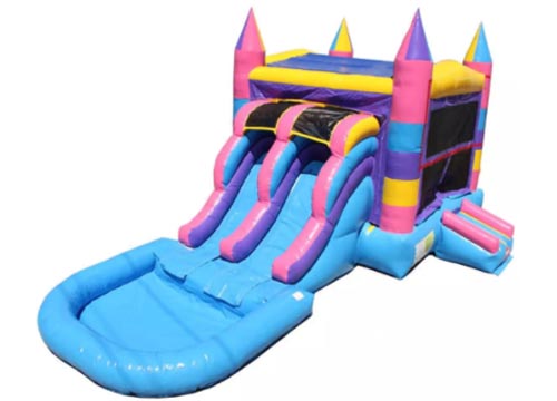 Bounce House With Water Slide