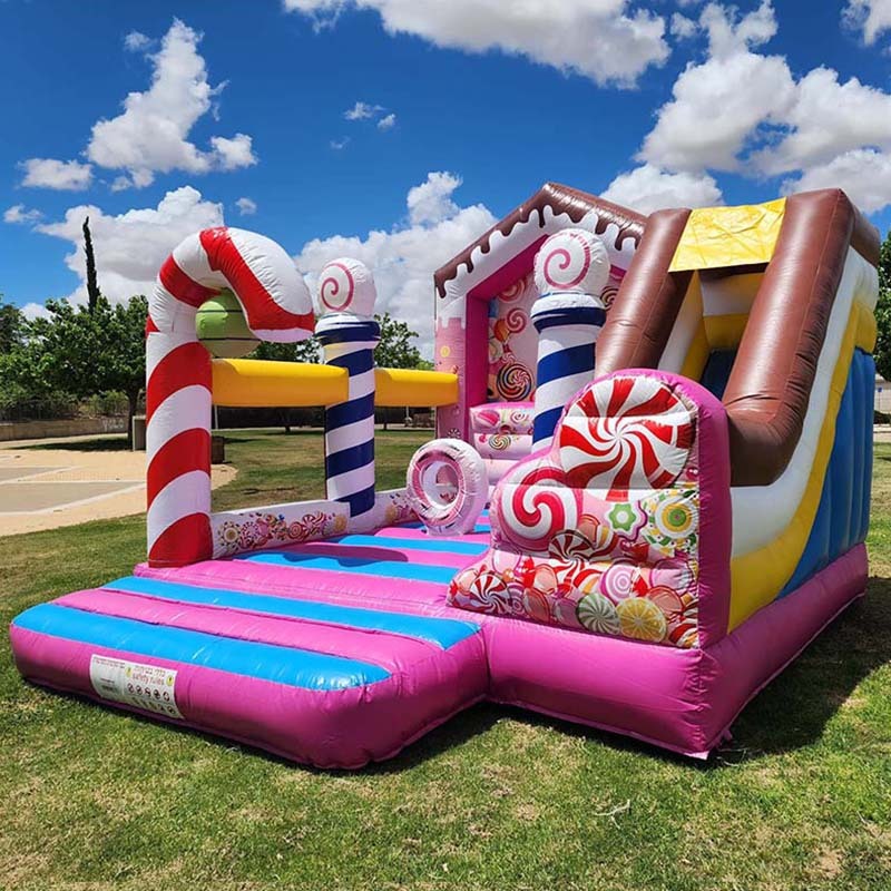 Sweet Candy Land Inflatable Play Center For Kids