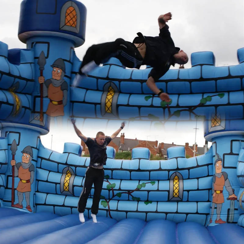 Medieval Knight Castle Large Inflatable Bounce House