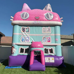 Gabby's Dollhouse Inflatable Bounce House