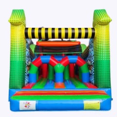 Comic Pop Art Inflatable Obstacle Course