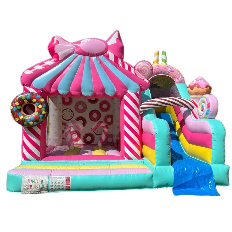 Sweet Candy House Bouncy Castle Combo