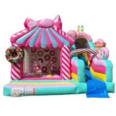 Sweet Candy House Bouncy Castle Combo