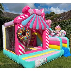 Sweet Candy House Bouncy Castle Combo