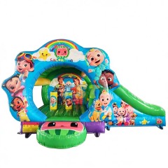 Mini Cocomelon Jumpy House With Slide Combo