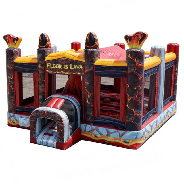 Floor is Lava Inflatable Bounce House