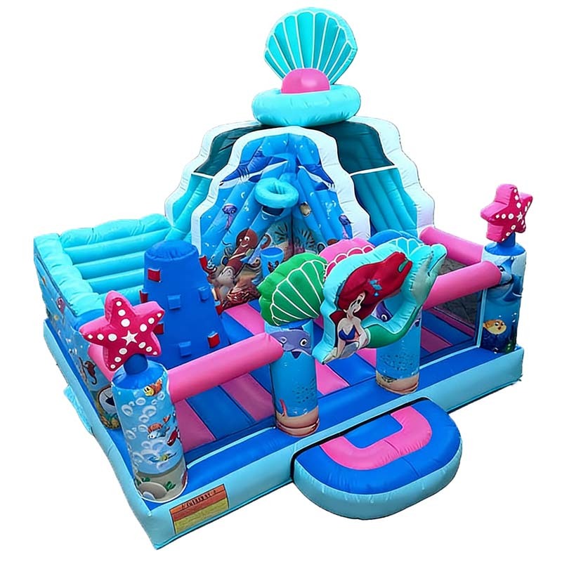 Mermaid Under The Sea Bounce Slide Toddler Playland