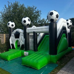 Soccer Sport Theme Bouncy Castle With Slide