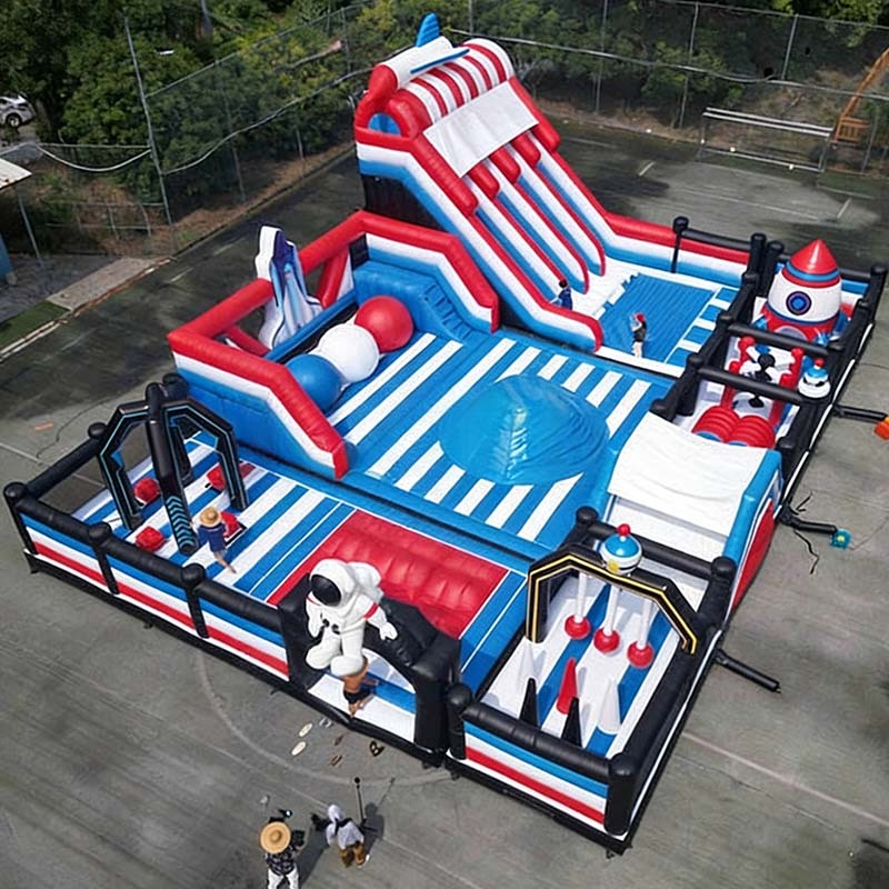 Custom Space Themed Modular Inflatable Concept Park