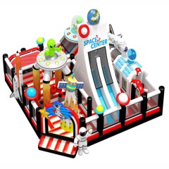 Space Center Themed Inflatable Bounce Park