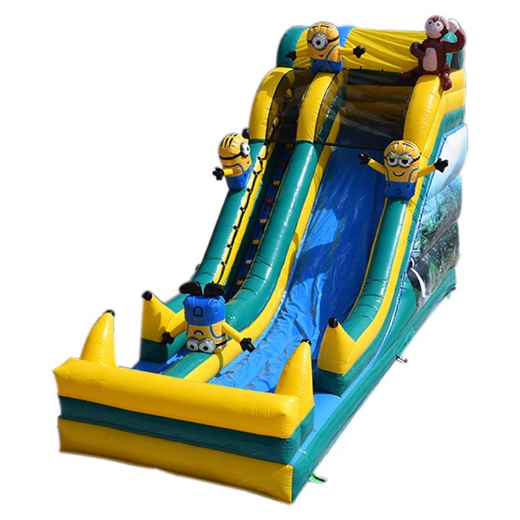 Minion theme water slide
