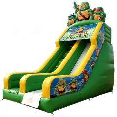 Mini Ninja Turtles Inflatable Slide