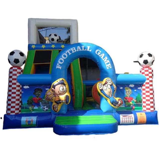 Football Theme Inflatable Playground For Kids
