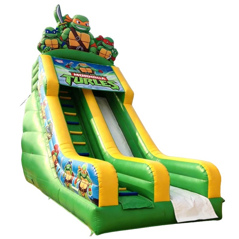 Mini Ninja Turtles Inflatable Slide
