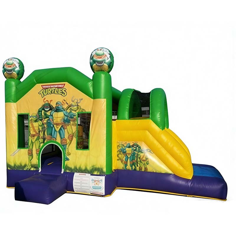 Ninja Turtles Jumpy House With Slide