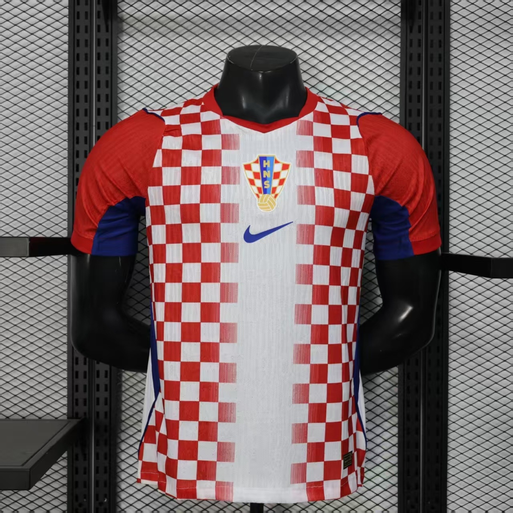 2026 Croatia World cup Home Football jersey Player edition 1:1  China Quality