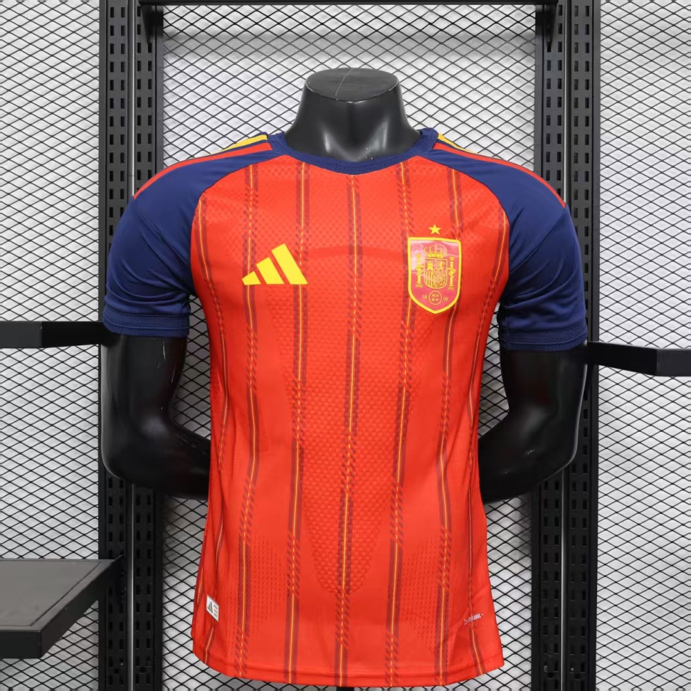 2026 Spain World cup Home Football jersey Player edition 1:1  China Quality
