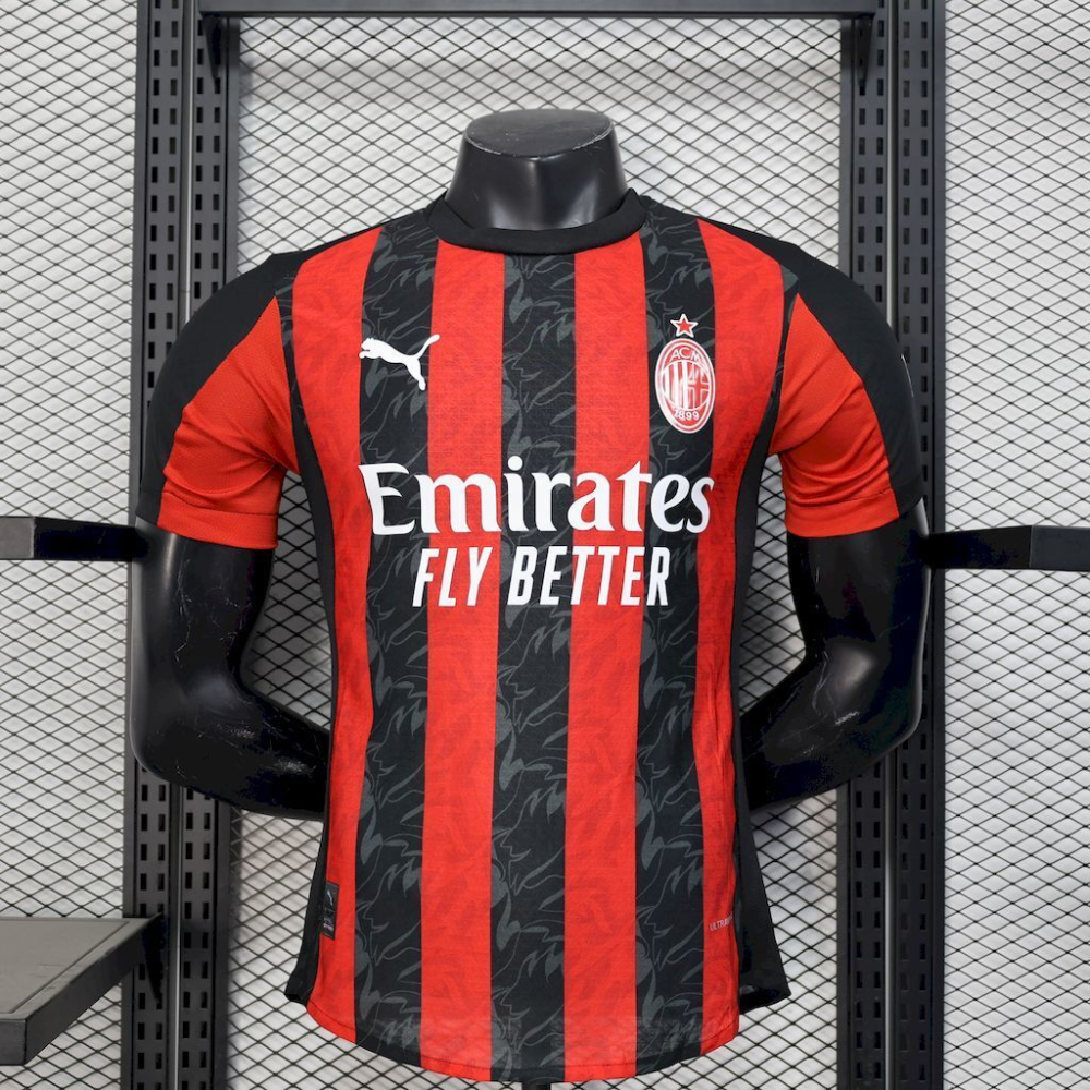 2025-2026 AC Milan Club Home Football jersey Player edition1:1  China Quality