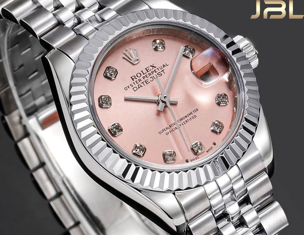 Real diamonds Rolex Lady Date-Just 28mm