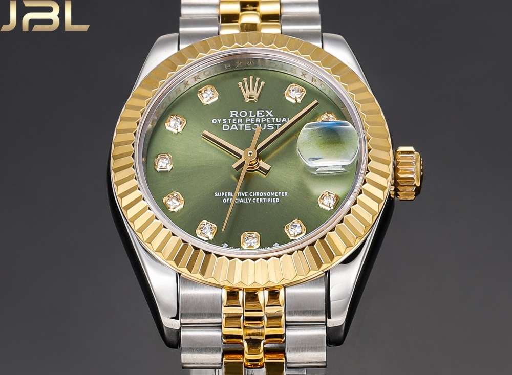 Real diamonds Rolex Lady Date-Just 28mm