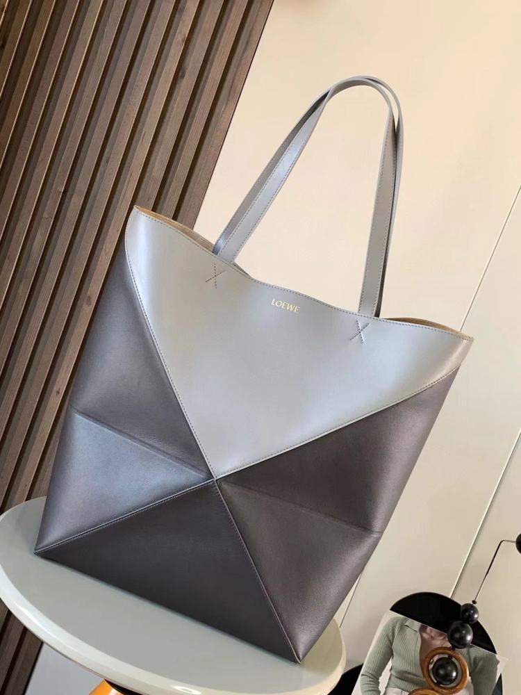 Loewe puzzle fold tote large