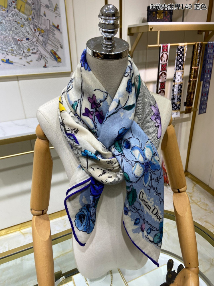 Top grade Dior square scarf