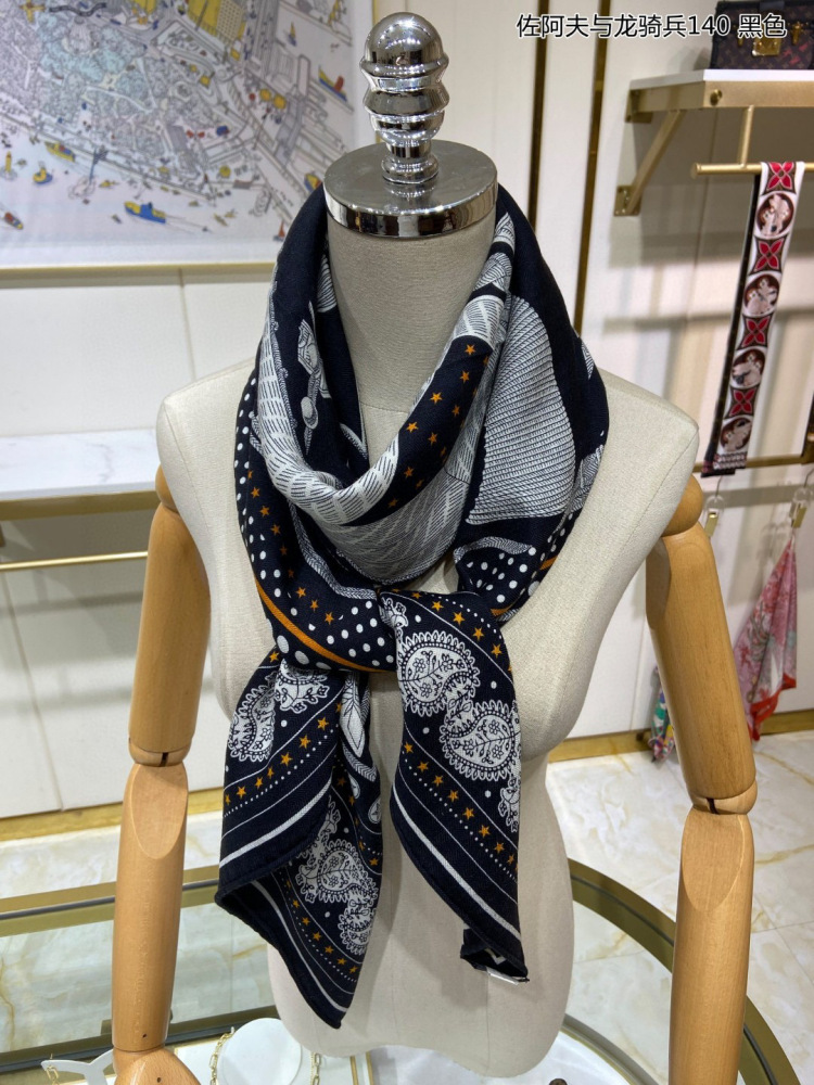 Top grade Hermes square scarf