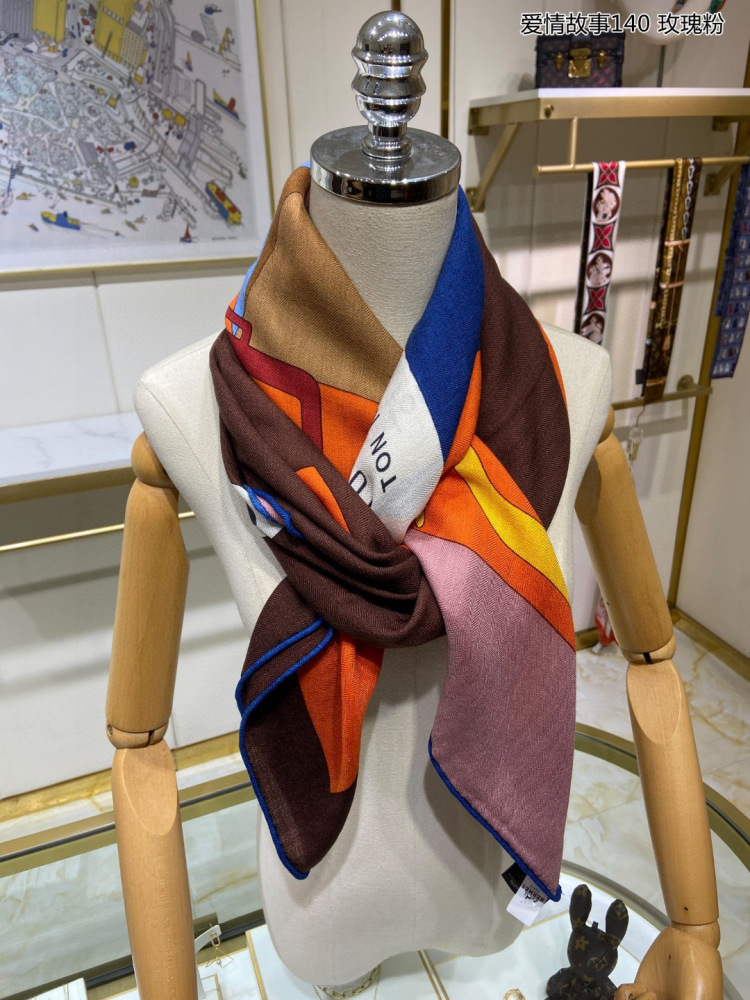 Top grade Hermes square scarf