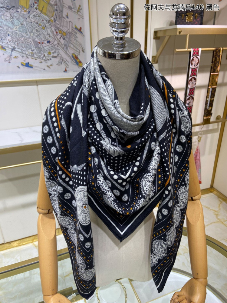 Top grade Hermes square scarf