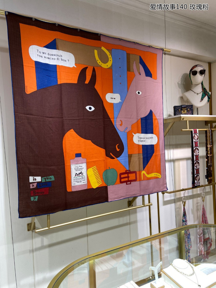Top grade Hermes square scarf