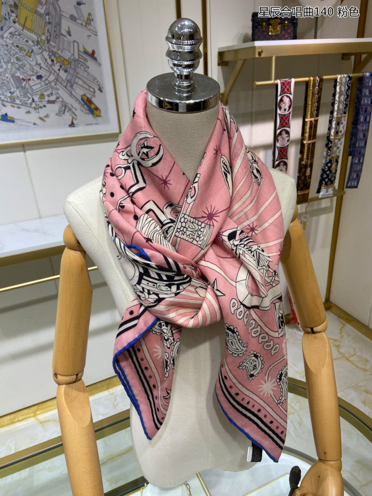 Top grade Hermes square scarf