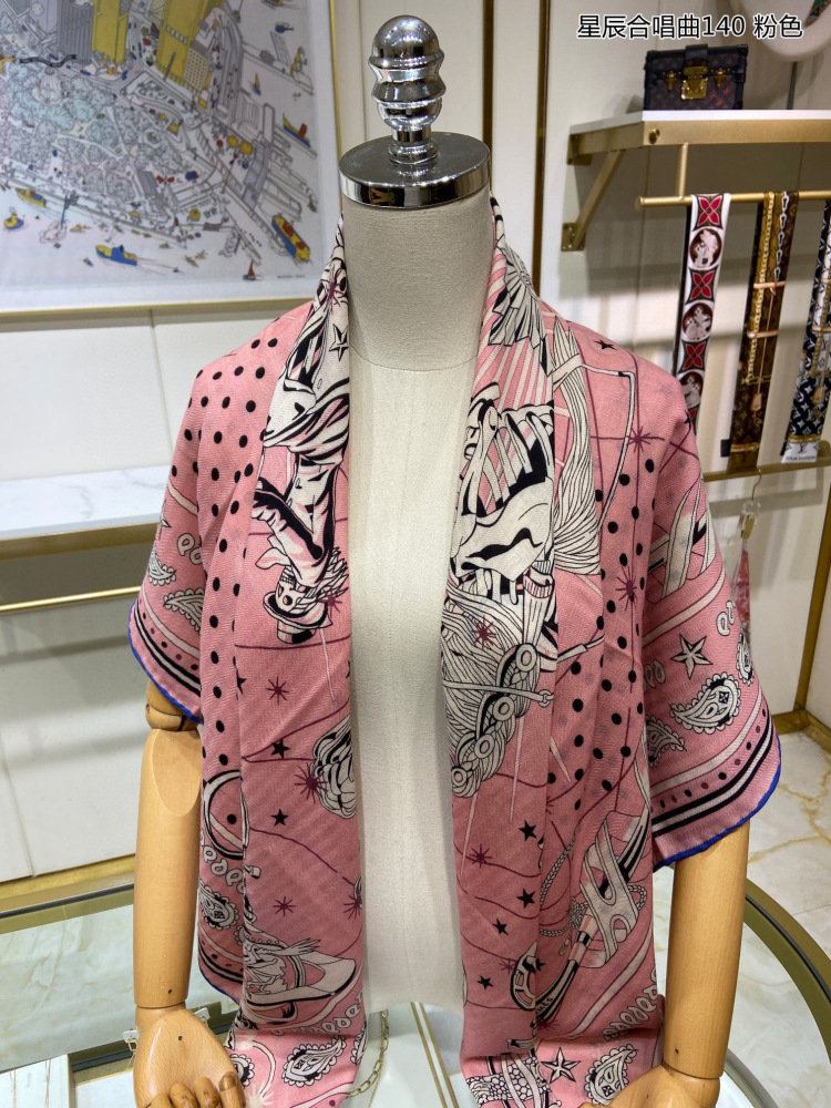 Top grade Hermes square scarf