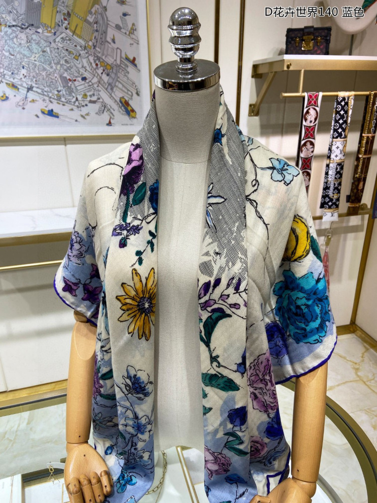 Top grade Dior square scarf