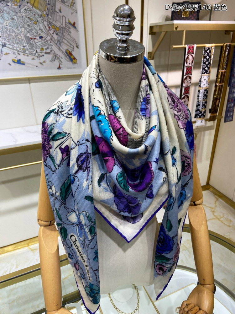 Top grade Dior square scarf