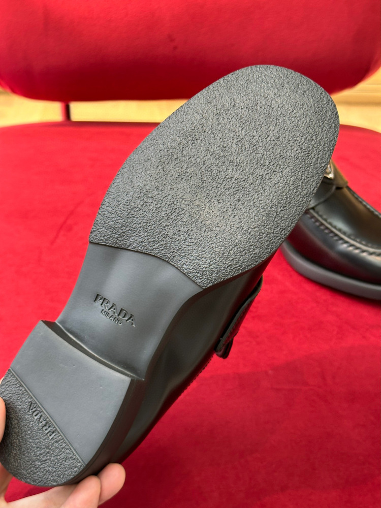 Prada leather shoes