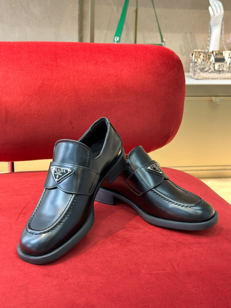 Prada leather shoes