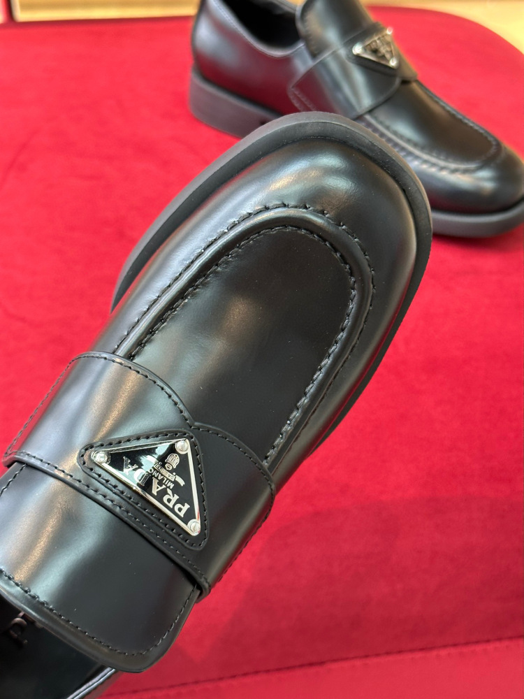 Prada leather shoes