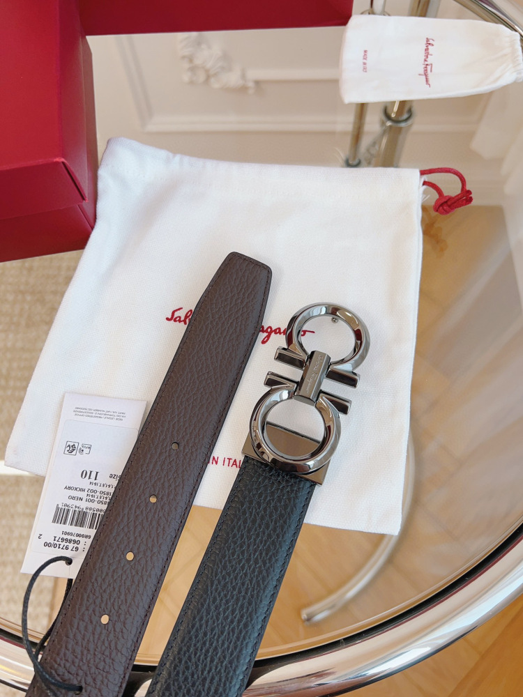 Top Quality Ferragamo  Reversible Men blet