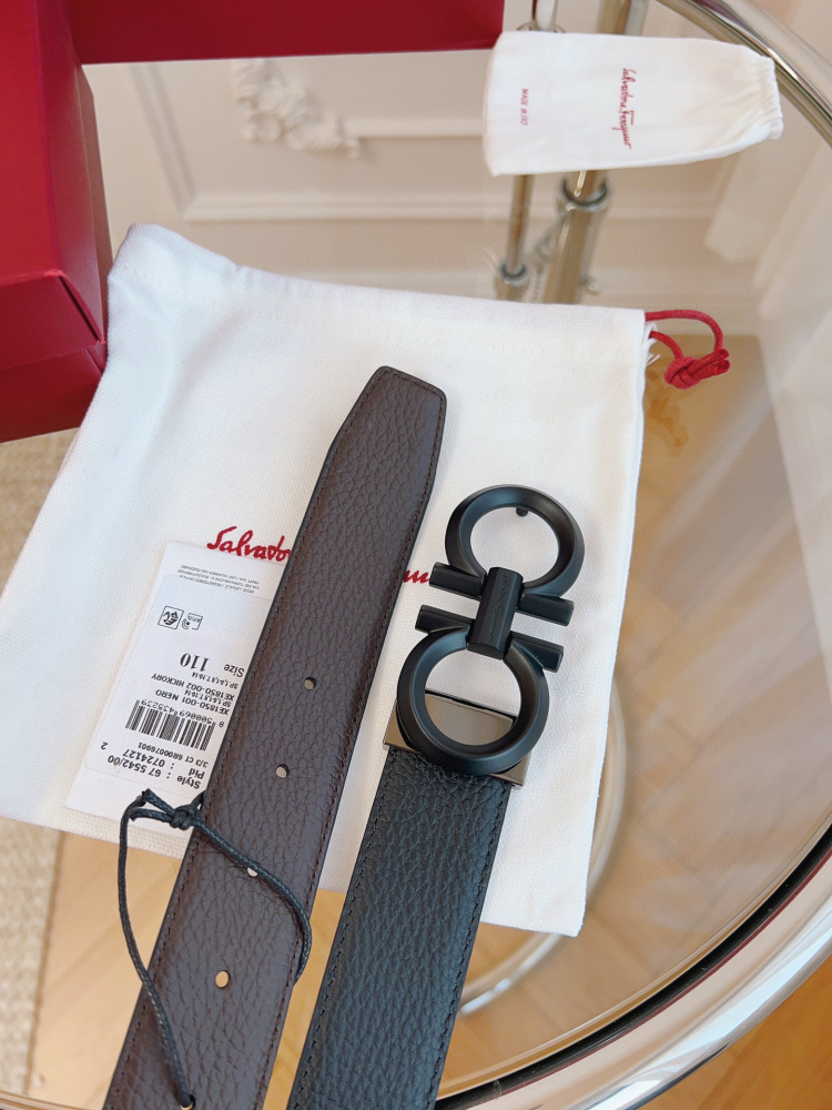 Top Quality Ferragamo  Reversible Men blet