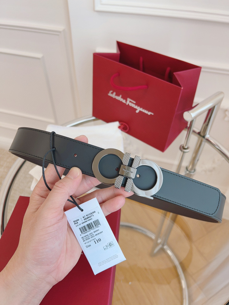 Top Quality Ferragamo  Reversible Men blet