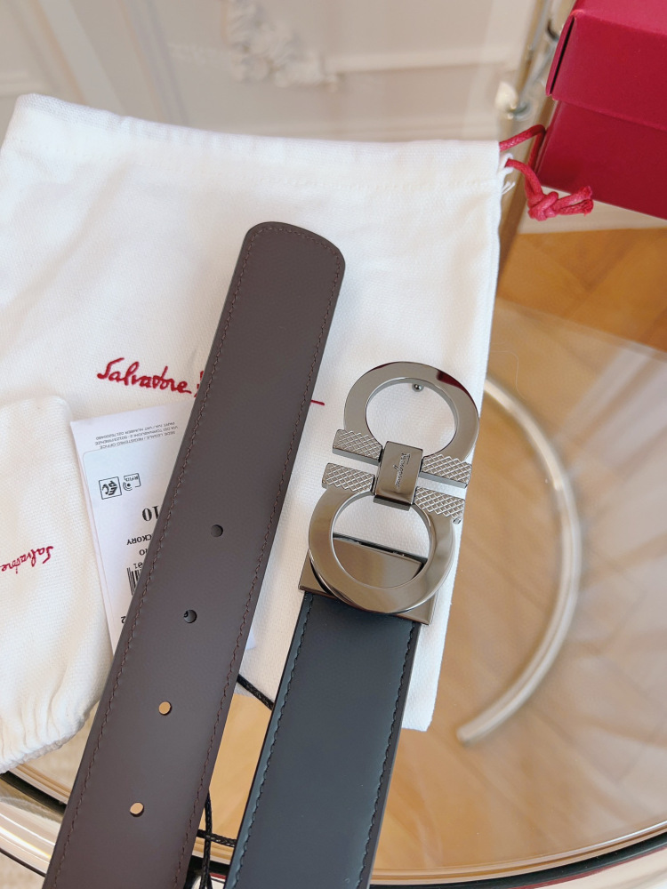 Top Quality Ferragamo  Reversible Men blet