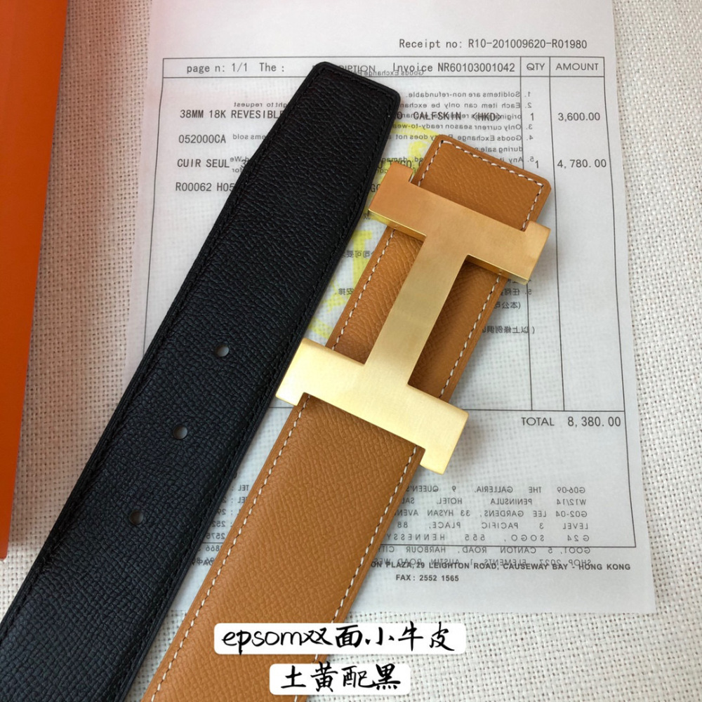 Top Quality Hermes  Reversible Men blet 