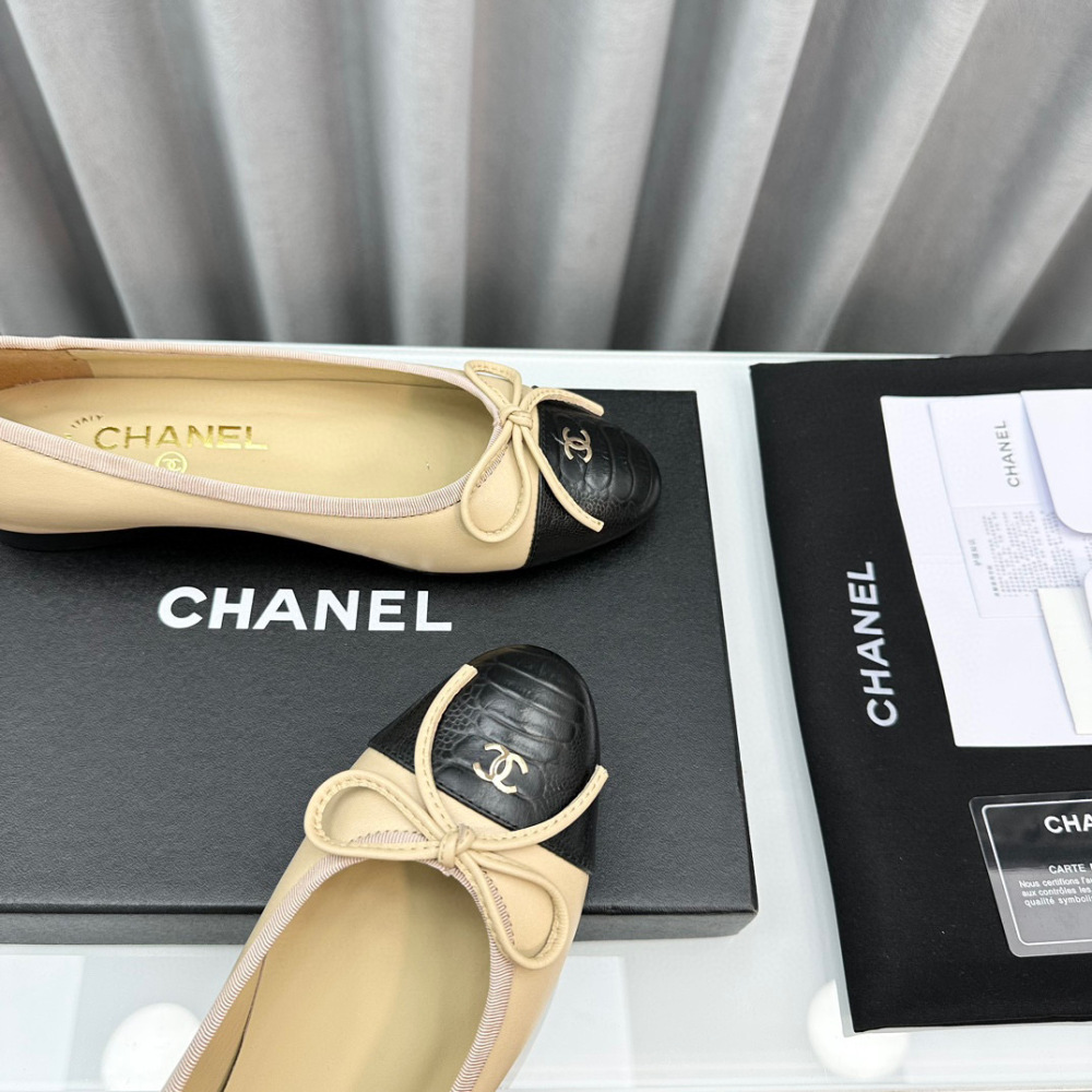 Chanel ballet shoes