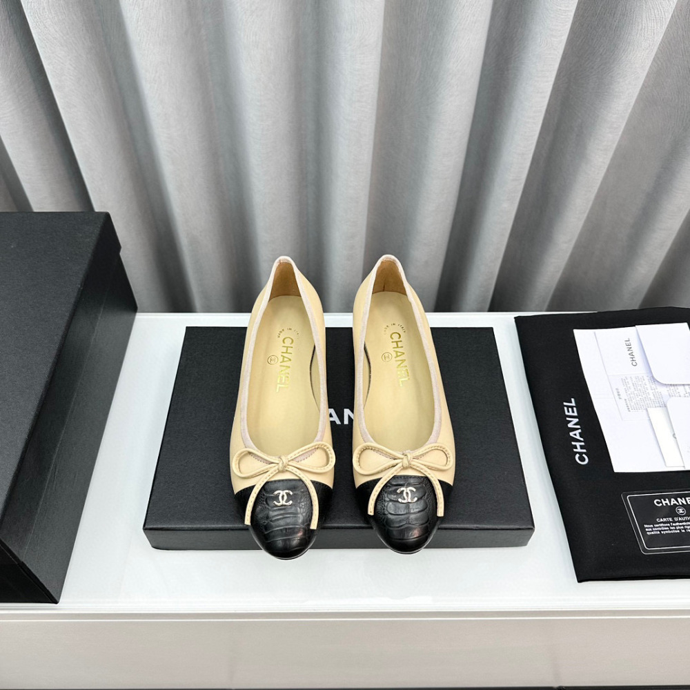 Chanel ballet shoes
