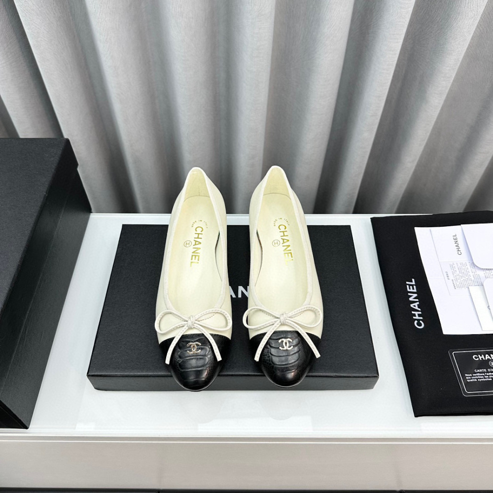 Chanel ballet shoes