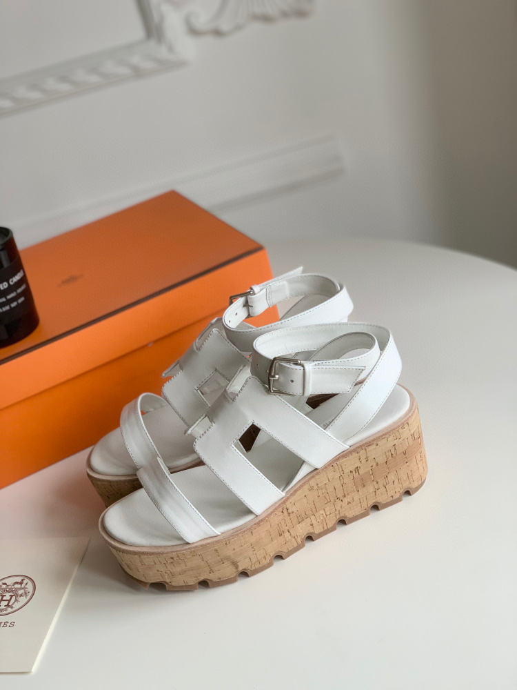 Hermes Wedge sandals
