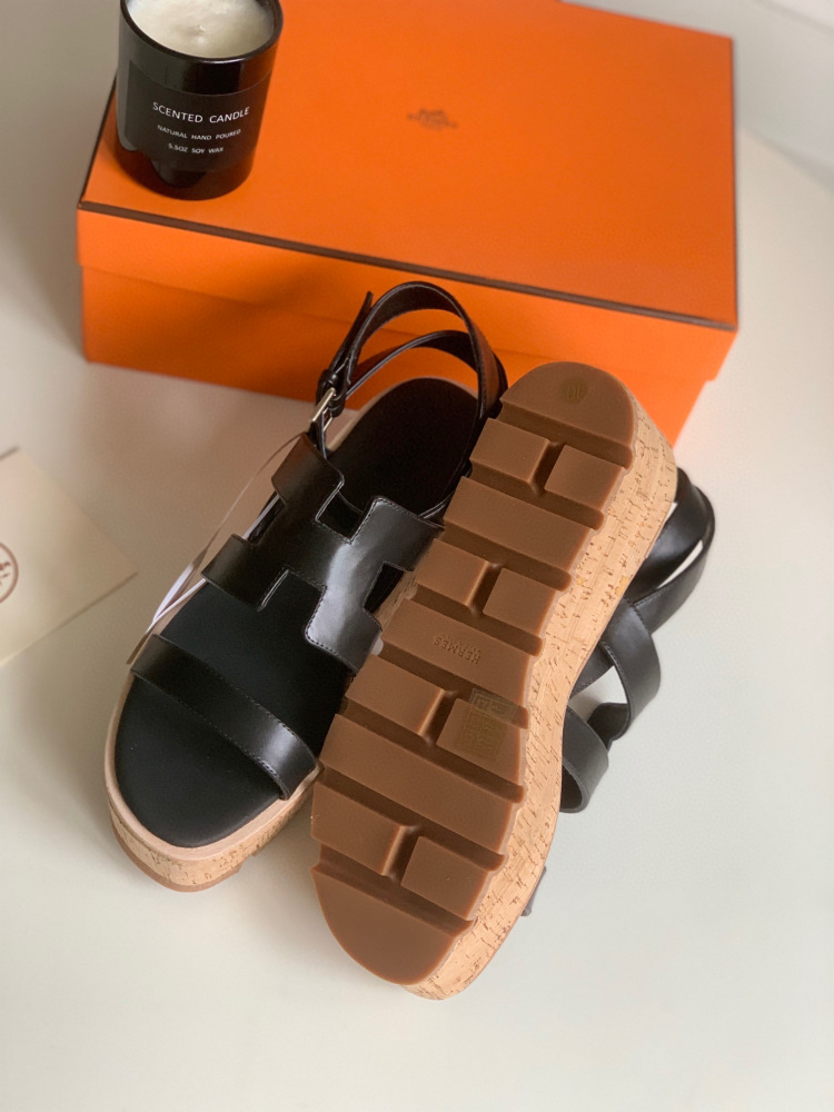 Hermes Wedge sandals