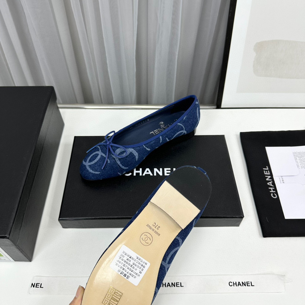 Chanel ballet shoes 