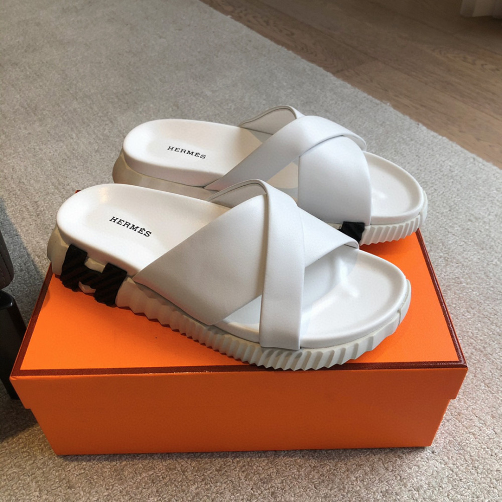 Hermes unisex slipper 