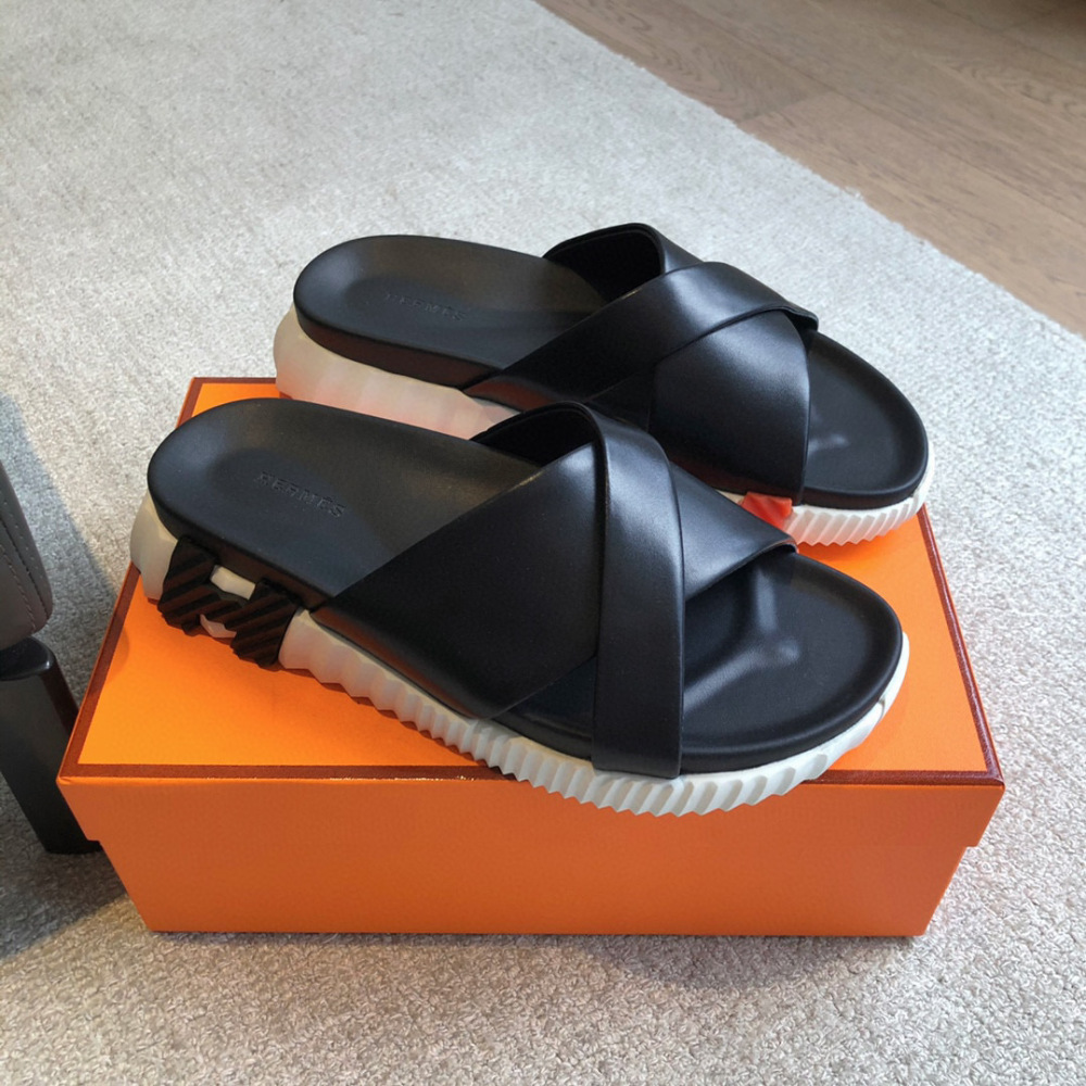 Hermes unisex slipper 